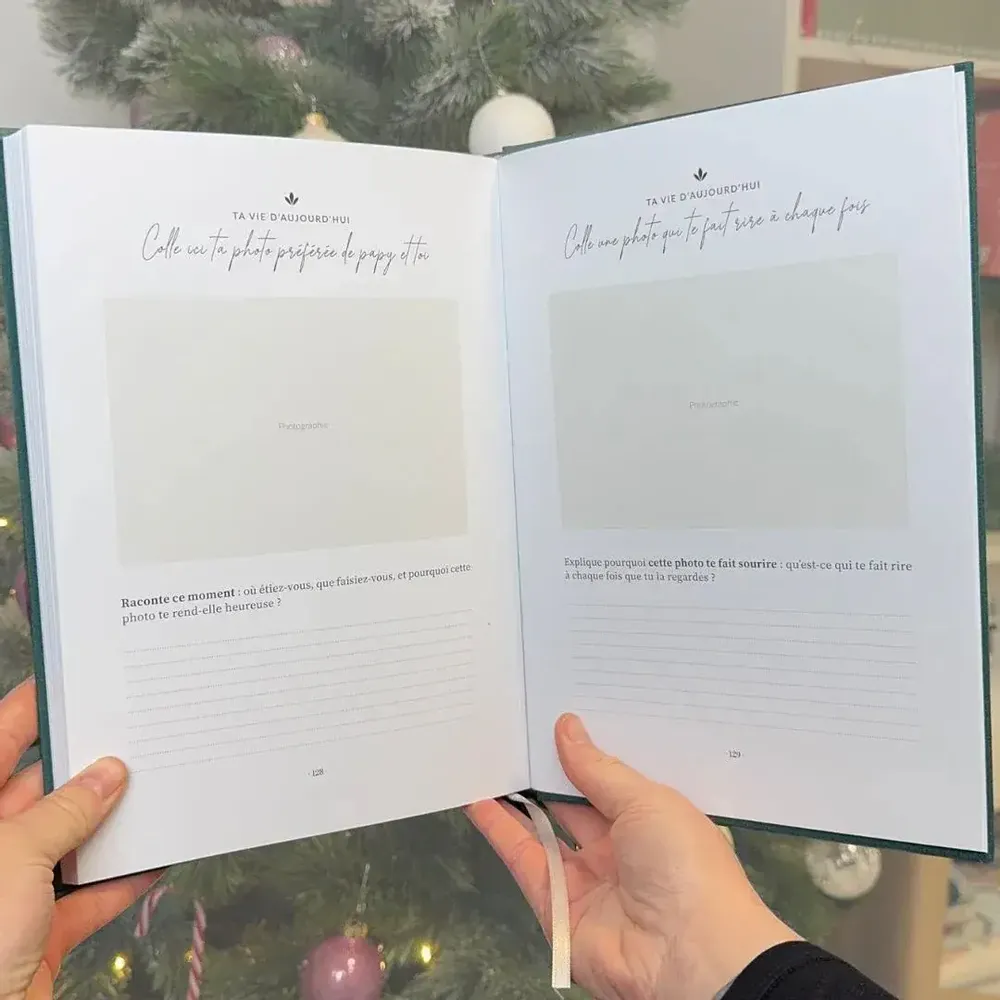 Gifts - Grandma Tell Me Everything Premium Edition Gift Book - DIS-MOI TOUT