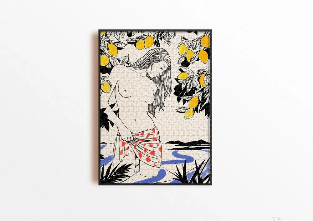 Other wall decoration - 1000 piece puzzle - Juillet - PIECE & LOVE