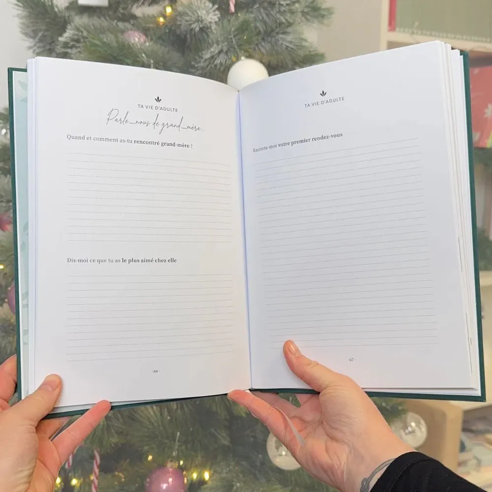 Gifts - Grandpa Tell Me Everything Premium Edition Gift Book - DIS-MOI TOUT