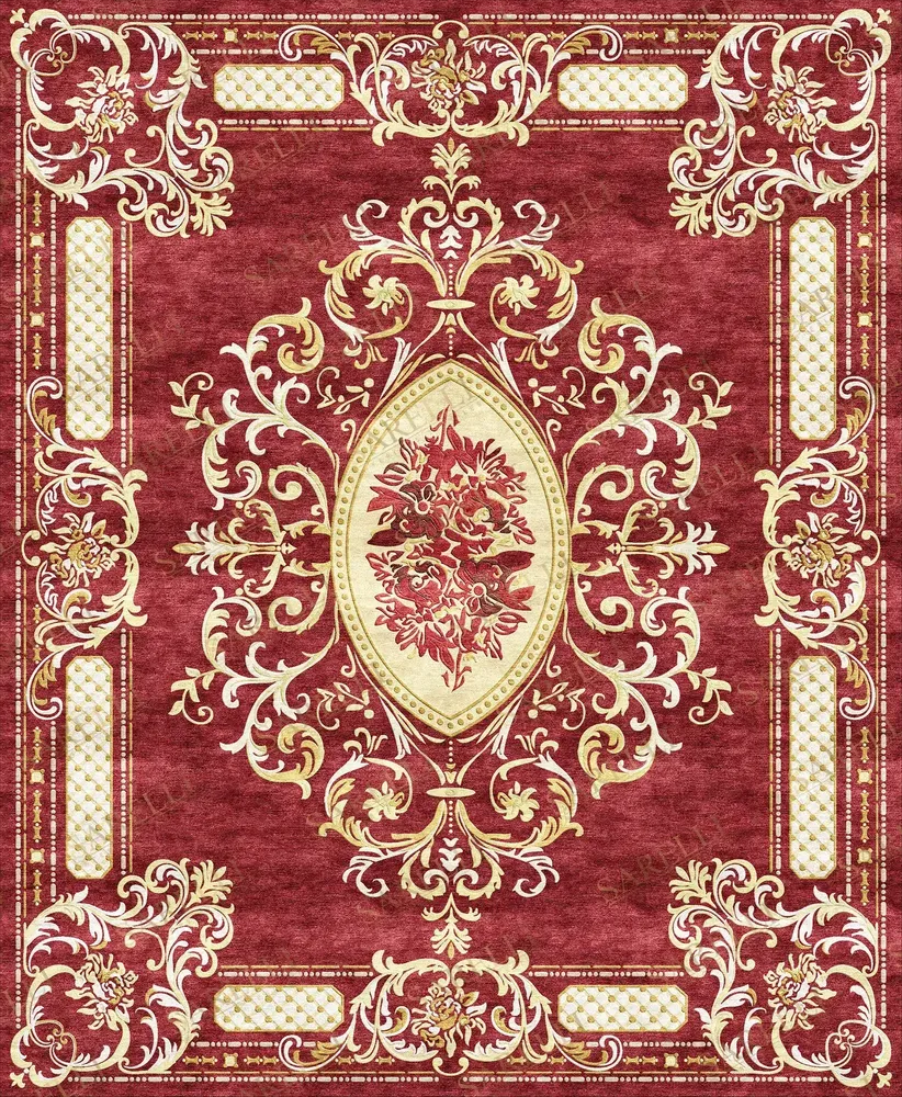 Classic carpets - Timeless Collection -Ornate Carving Dynasty - SARELLI INTERIORS TEXTILES