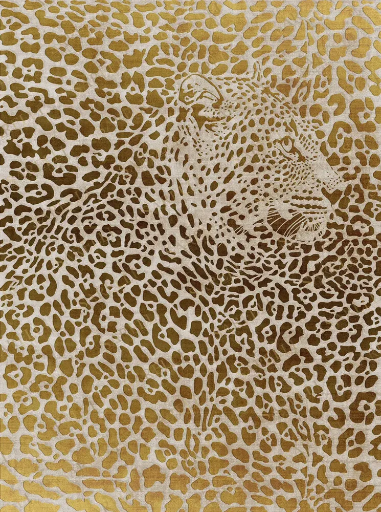 Contemporary carpets - Gold Selection Collection- Royal Leopard - SARELLI INTERIORS TEXTILES