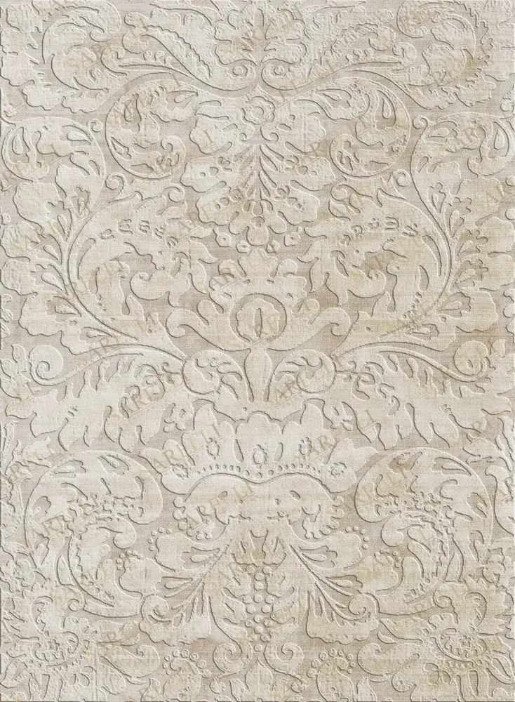 Contemporary carpets - Whiteness Collection- Porcelain Garden - SARELLI INTERIORS TEXTILES
