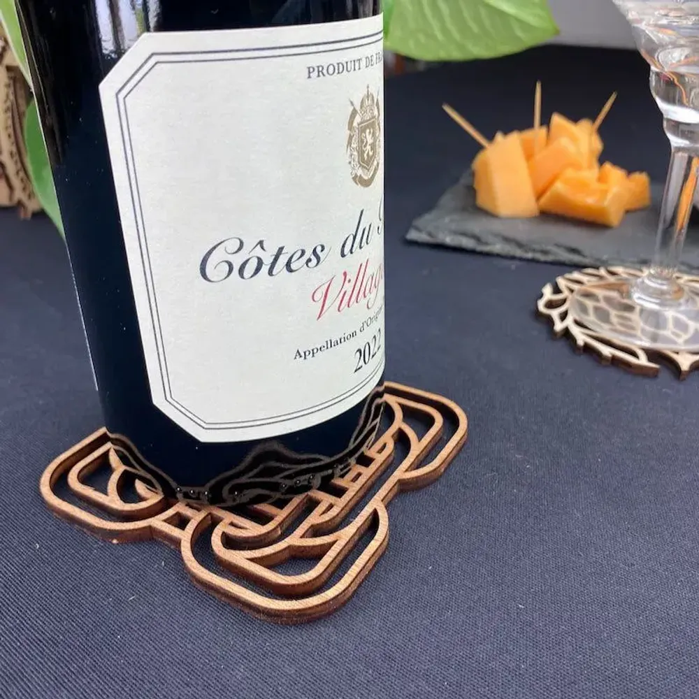 Objets de décoration - Dessous de bouteille - Noeud de Dara - LA COUR DU JUCH