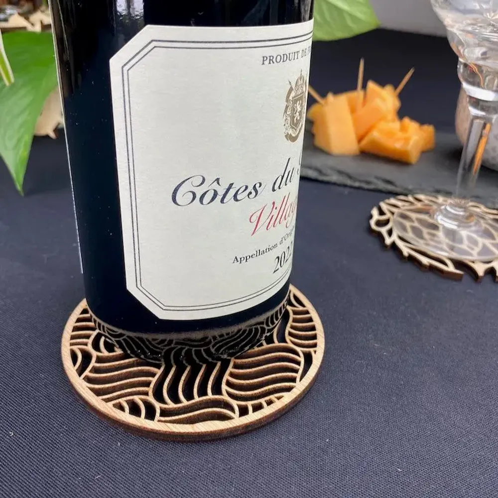 Objets de décoration - Dessous de bouteille - Iroise Wave - LA COUR DU JUCH