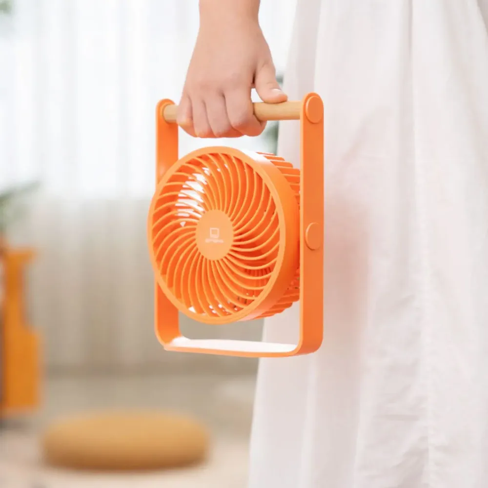 Design objects - Lyra Portable Fan Burnt Peach - GINGKO DESIGN