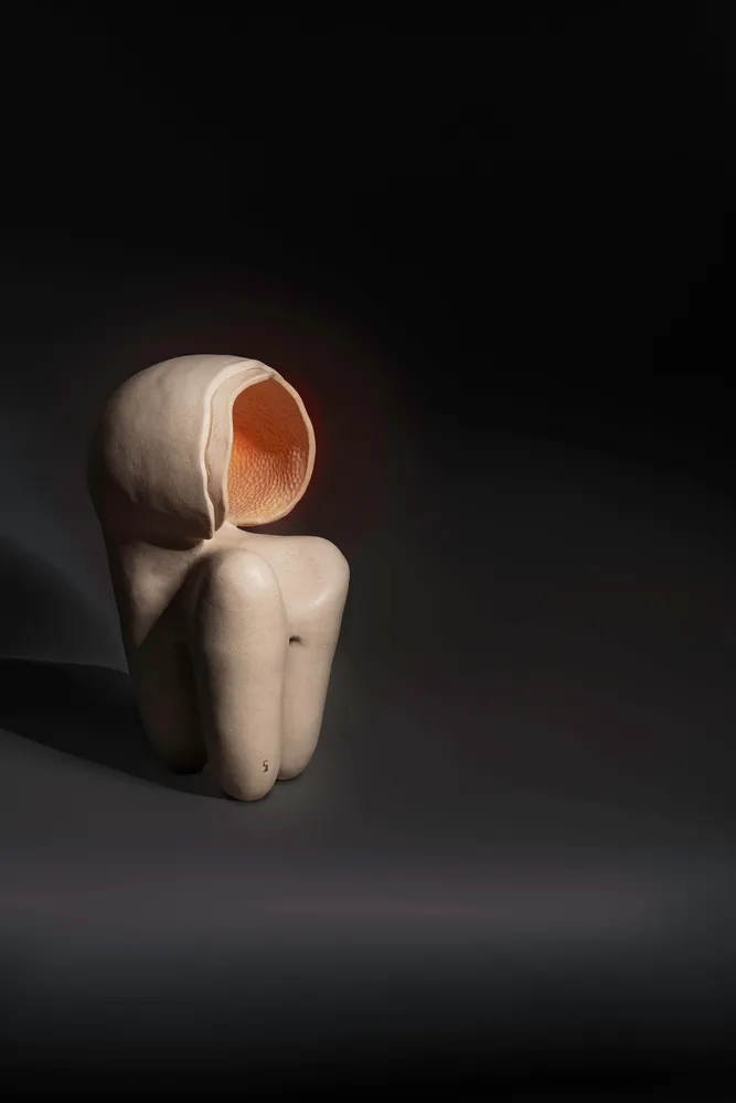 Ceramic - Luma Lamp 03 - SIHAM DJEBBAR CERAMICS