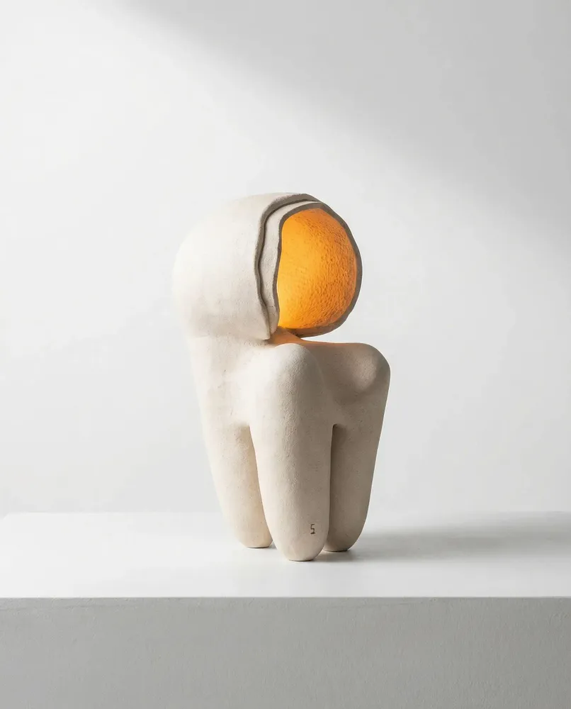 Ceramic - Luma Lamp 03 - SIHAM DJEBBAR CERAMICS