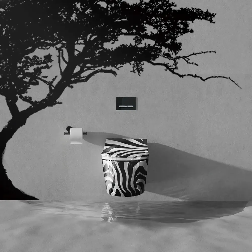 Céramique - Zebra(OT26) – Toilet - ARTOLETTA® MAISON COLLECTION