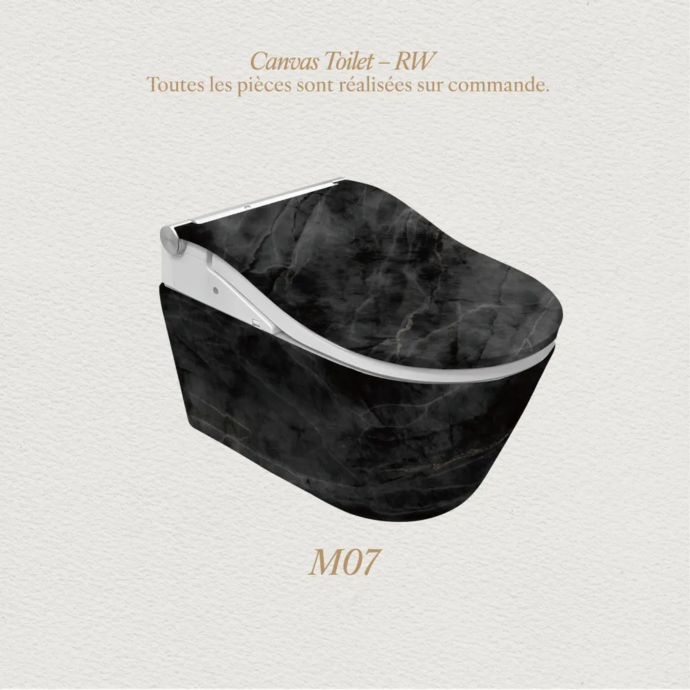 Objets de décoration - Marbre Emotion Royale Series (M07) – Toilet - ARTOLETTA® MAISON COLLECTION
