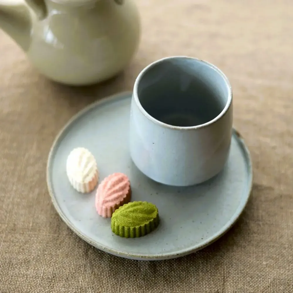 Tasses et mugs - Reposer - tasse à thé/soucoupe/assiette - MARUMITSU POTERIE
