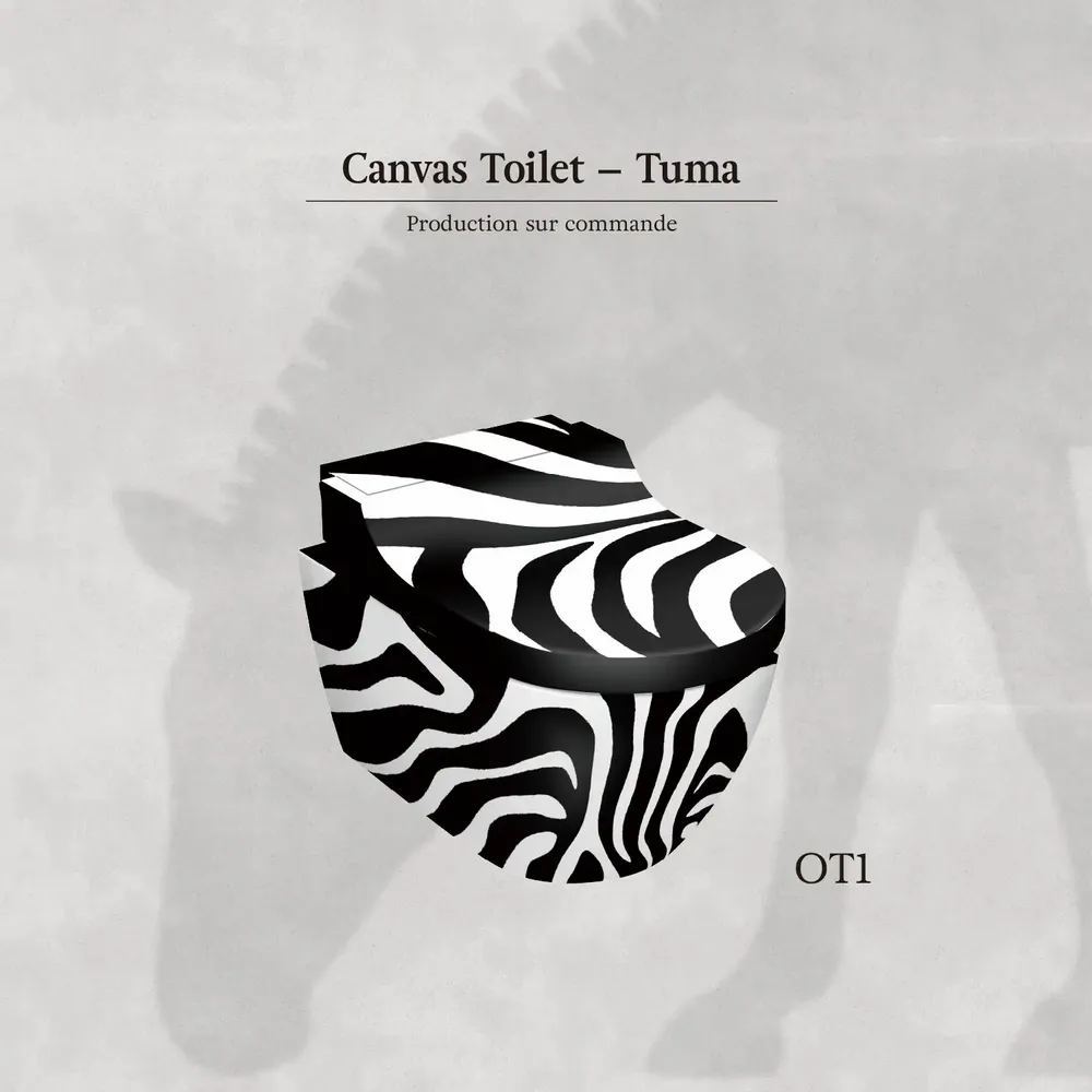 Objets de décoration - Zebra(OT1) – Toilet - ARTOLETTA® MAISON COLLECTION