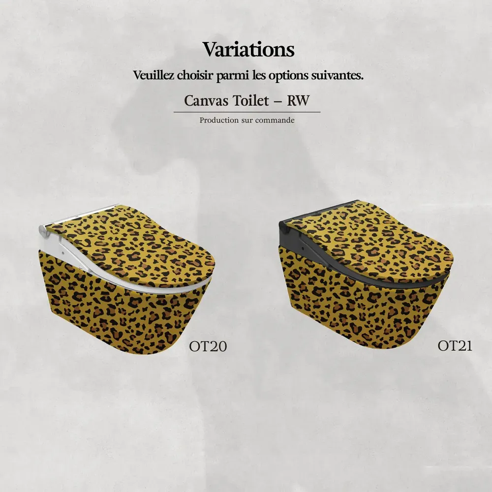 Céramique - Leopard (OT20,OT21) – Toilet - ARTOLETTA® MAISON COLLECTION