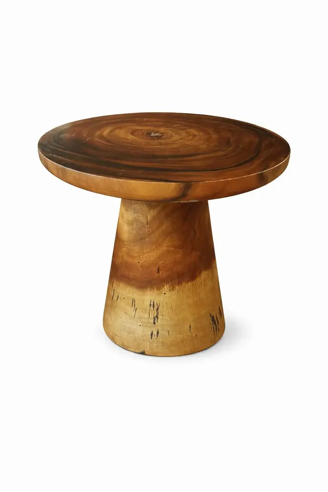 Tables basses - Table basse en SUAR diamètre 60 cm - EMPREINTE DU TEMPS
