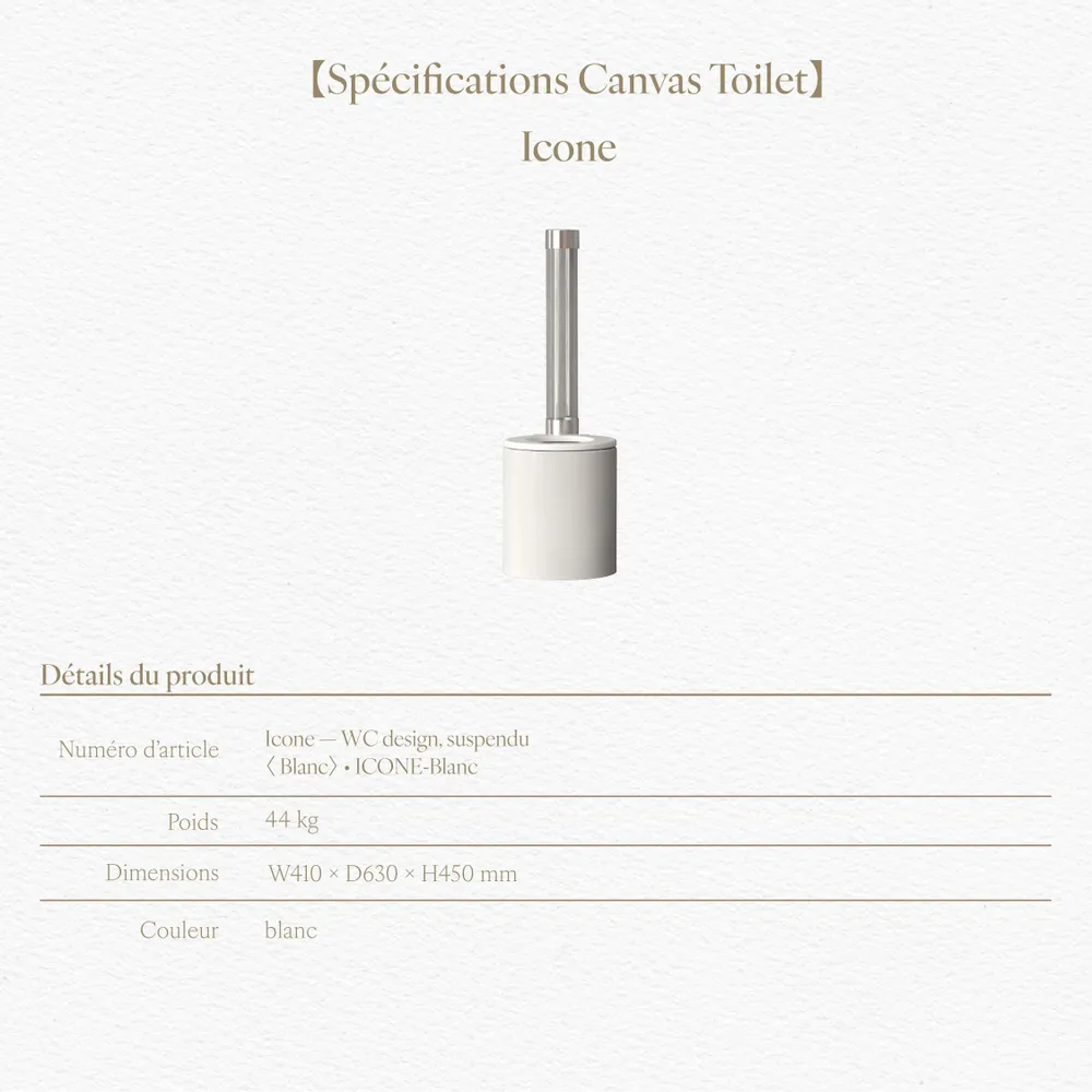 Céramique - Marbre Emotion Blanc Series (M41,M42,M43,M44,M45) – Toilet - ARTOLETTA® MAISON COLLECTION