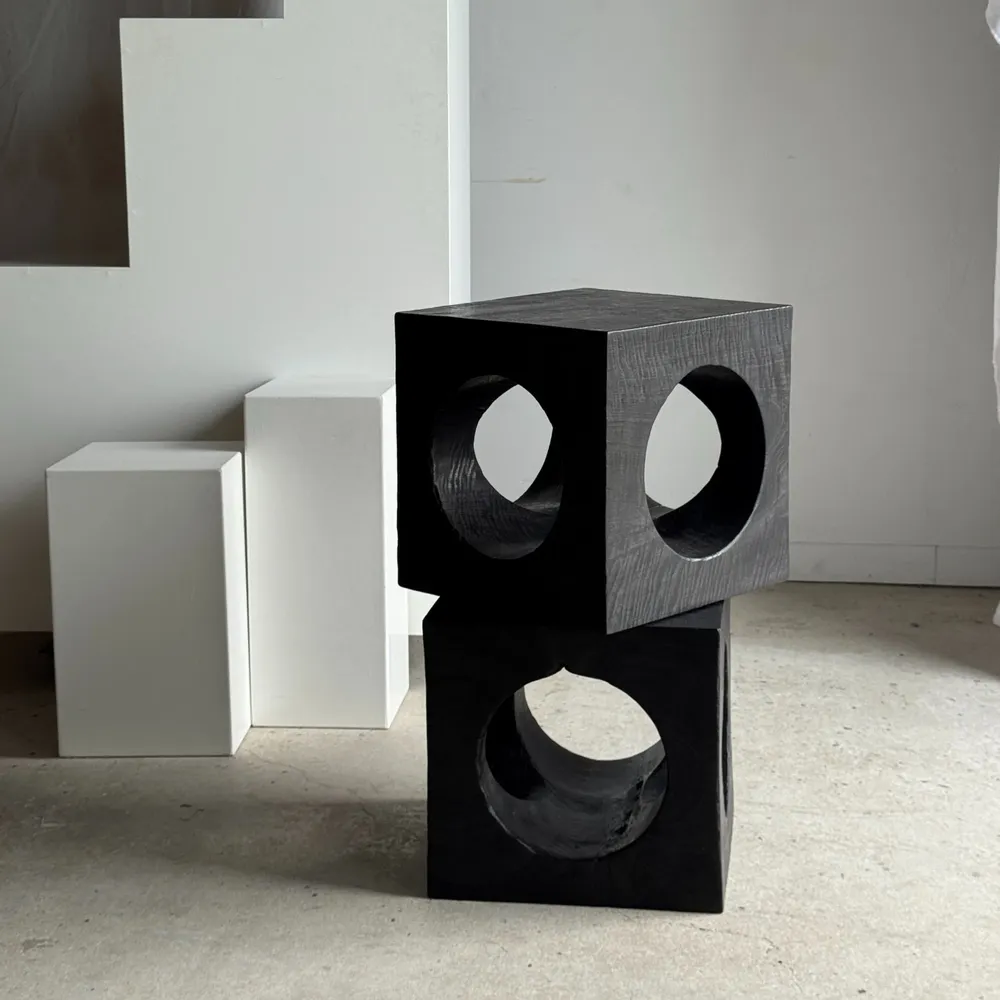 Coffee tables - Coffee table, or openwork cubic stool H40 W40 - OFFICE OBJETS