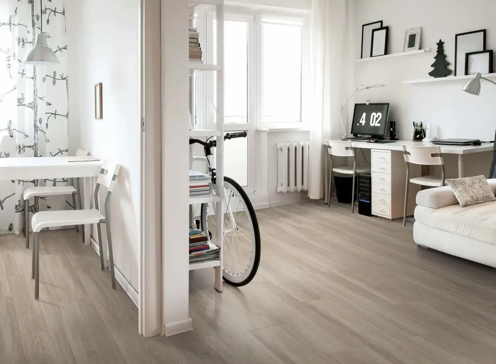 Indoor floor coverings - Elegant Light Brown Wood Effect Porcelain Stoneware 20.3x90.6 - LGGP-0003 (Ceramishop.fr) - CERAMISHOP