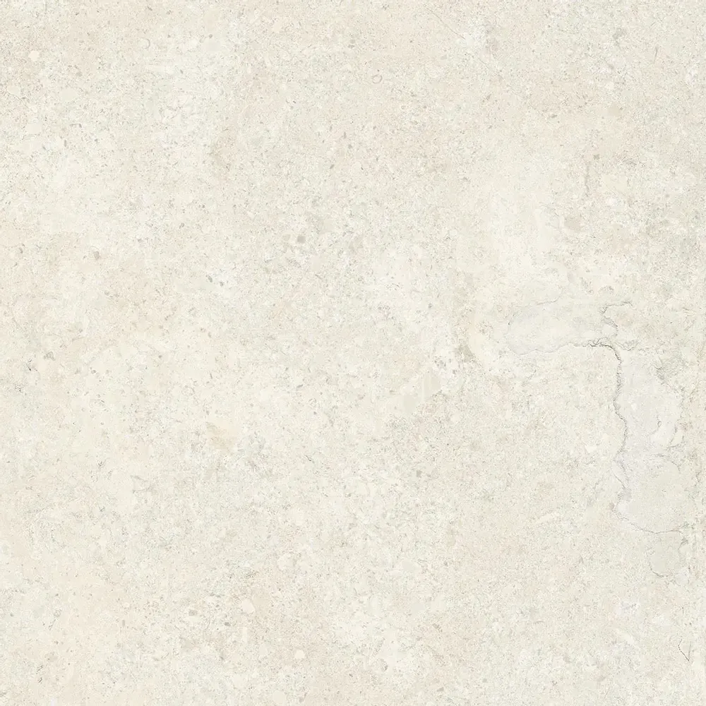 Outdoor floor coverings - Modern White Non-Slip Natural Stone Effect Porcelain Stoneware 60x60 - EHCK1614 (Ceramishop.fr) - CERAMISHOP