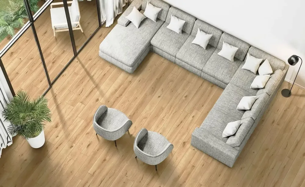 Revêtements sols intérieurs - Grès Cérame Effet Bois Chêne Miel 20x120 - LGGP-0009 (Ceramishop.fr) - CERAMISHOP