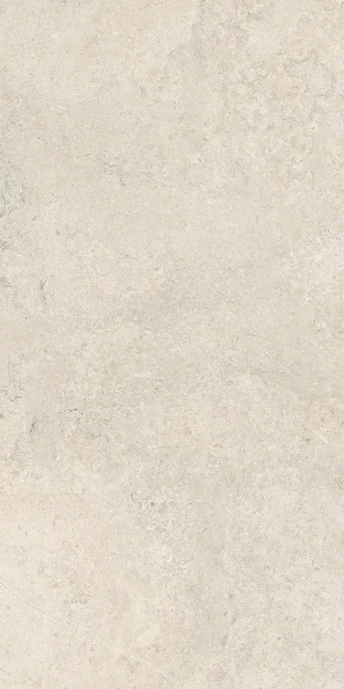 Indoor floor coverings - Modern Natural Stone Effect Porcelain Stoneware Tile, Ivory Matte, RT 60X120 - EHNG1623 (Ceramishop.fr) - CERAMISHOP