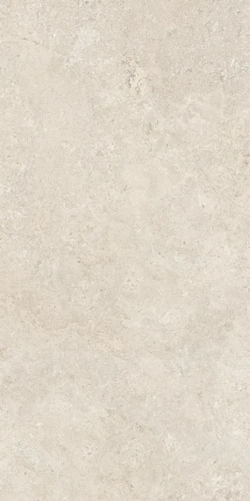 Indoor floor coverings - Modern Natural Stone Effect Porcelain Stoneware Tile, Ivory Matte, RT 60X120 - EHNG1623 (Ceramishop.fr) - CERAMISHOP