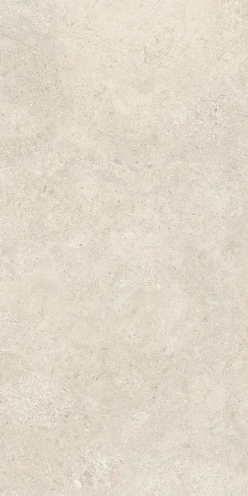 Indoor floor coverings - Modern Natural Stone Effect Porcelain Stoneware Tile, Ivory Matte, RT 60X120 - EHNG1623 (Ceramishop.fr) - CERAMISHOP