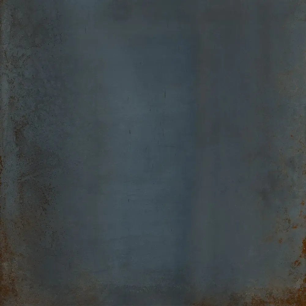 Revêtements sols intérieurs - Grès Cérame Effet Métal Oxydé Bleu 60X60 - EOVM630 (Ceramishop.fr) - CERAMISHOP
