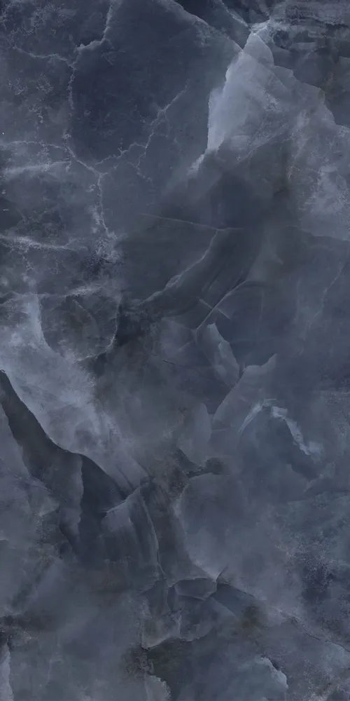 Indoor floor coverings - Glossy Blue Onyx Marble Effect Porcelain Stoneware 60X120 - EOXB131 (Ceramishop.fr) - CERAMISHOP