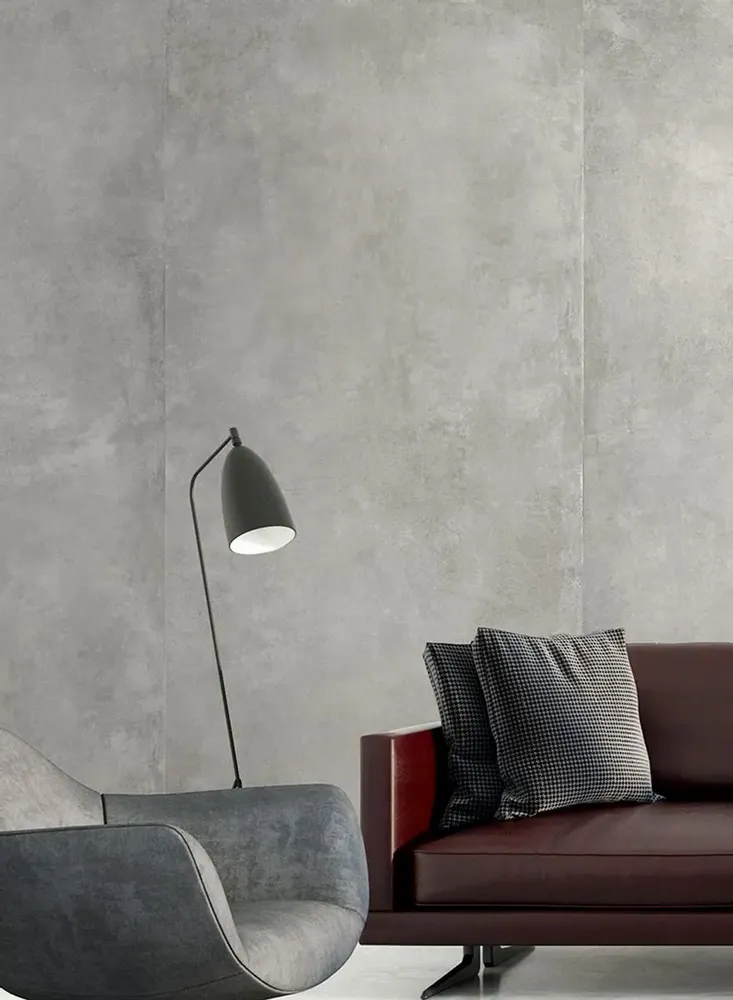 Revêtements sols intérieurs - Grès Cérame Effet Béton Ciré Gris Clair 60X60 - EPGY670 (Ceramishop.fr) - CERAMISHOP