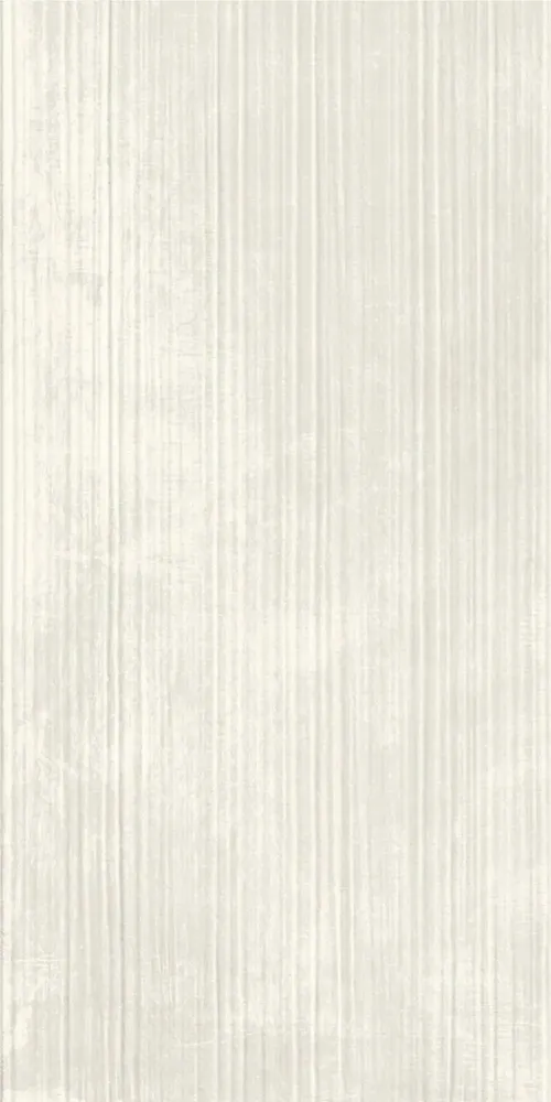 Indoor floor coverings - Moderno White Matt Brushed Concrete Effect Porcelain Stoneware Tile Rt 30X60 - ELWW1693 (Ceramishop.fr) - CERAMISHOP