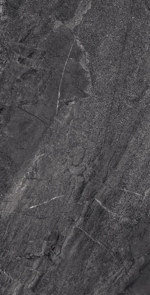 Revêtements sols intérieurs - Grès Cérame Effet Pierre de Jérusalem Anthracite Mat 60X120 - EAAE214 (Ceramishop.fr) - CERAMISHOP