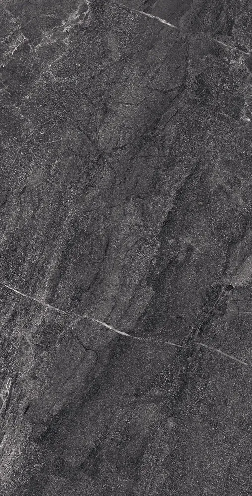 Revêtements sols intérieurs - Grès Cérame Effet Pierre de Jérusalem Anthracite Mat 60X120 - EAAE214 (Ceramishop.fr) - CERAMISHOP