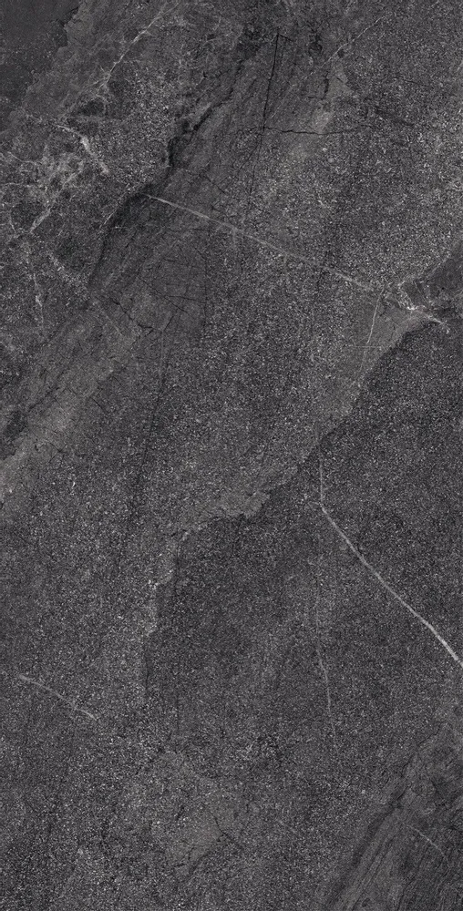 Revêtements sols intérieurs - Grès Cérame Effet Pierre de Jérusalem Anthracite Mat 60X120 - EAAE214 (Ceramishop.fr) - CERAMISHOP