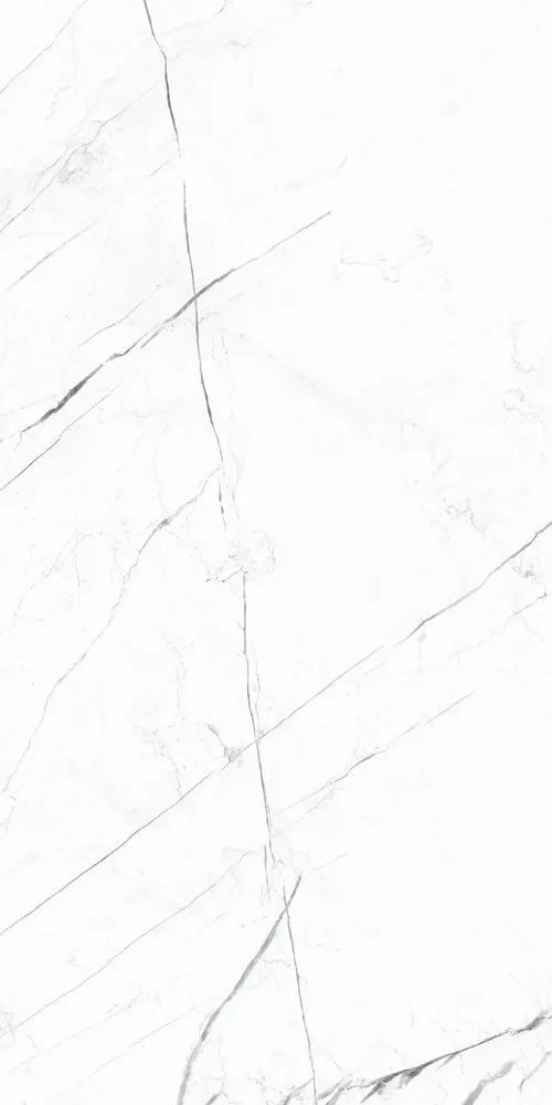 Indoor floor coverings - Marquina White Matt Marble Effect Porcelain Stoneware 60X120 - EMAA126 (Ceramishop.fr) - CERAMISHOP