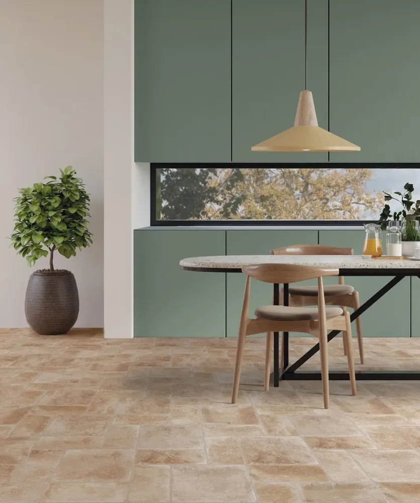 Indoor floor coverings - Natural Cotto Effect Porcelain Stoneware 04 30X30 - EAAT1460 (Ceramishop.fr) - CERAMISHOP