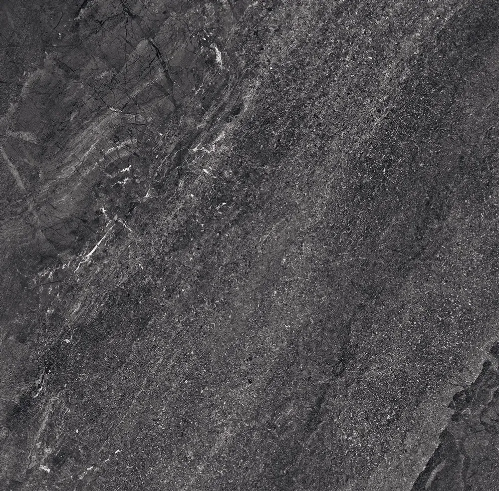 Revêtements sols extérieurs - Grès Cérame Effet Pierre de Jérusalem Anthracite Antidérapant 60X60 - EAAE218 (Ceramishop.fr) - CERAMISHOP