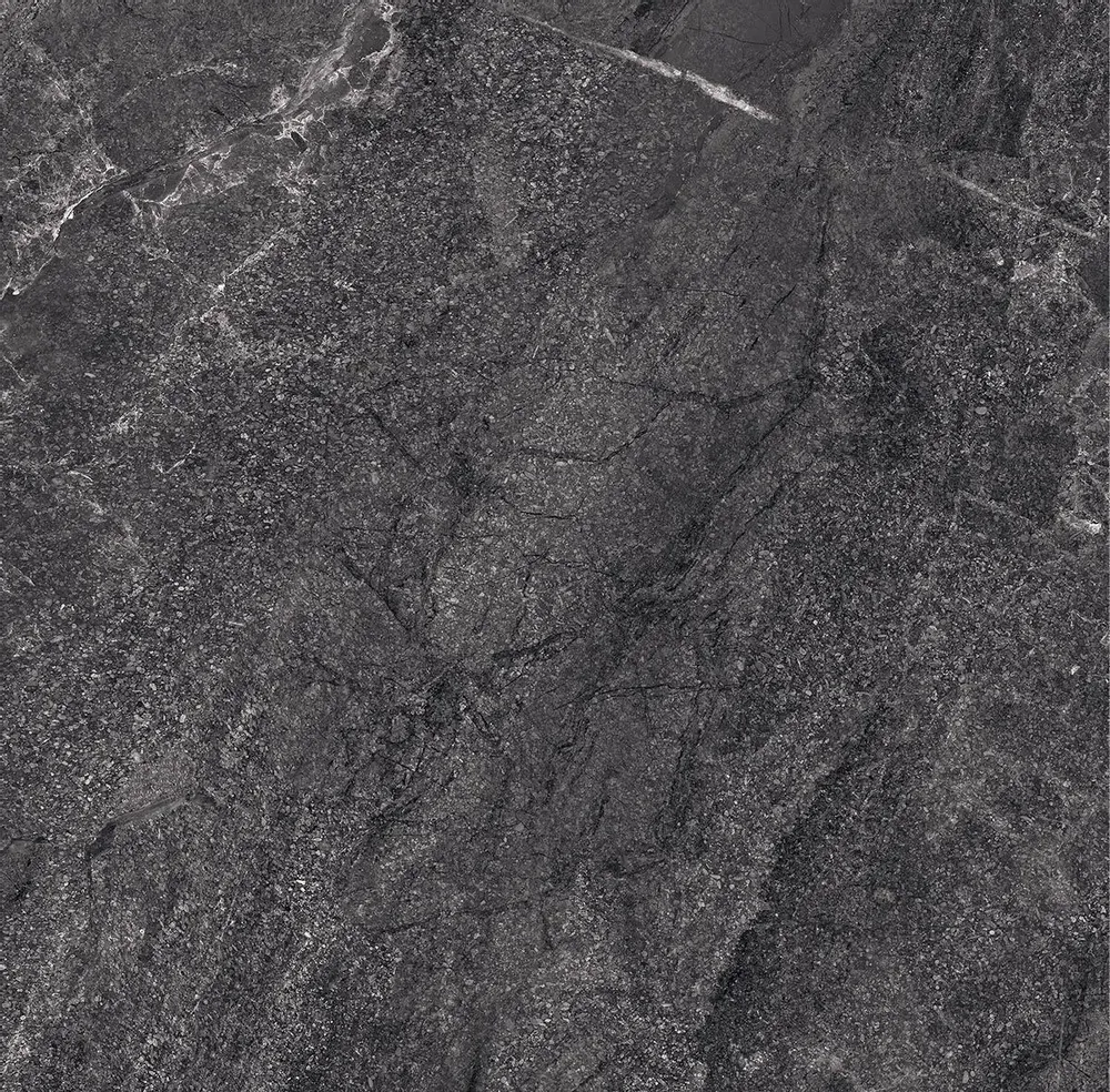 Revêtements sols extérieurs - Grès Cérame Effet Pierre de Jérusalem Anthracite Antidérapant 60X60 - EAAE218 (Ceramishop.fr) - CERAMISHOP