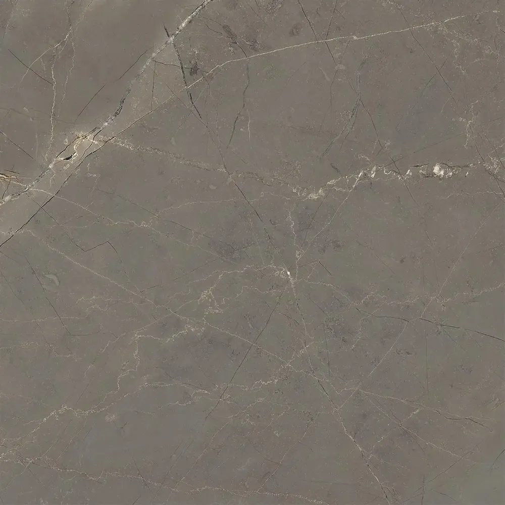 Revêtements sols intérieurs - Grès Cérame Effet Marbre Naturel Gris Foncé Brillant 60X60 - EATN1530 (Ceramishop.fr) - CERAMISHOP