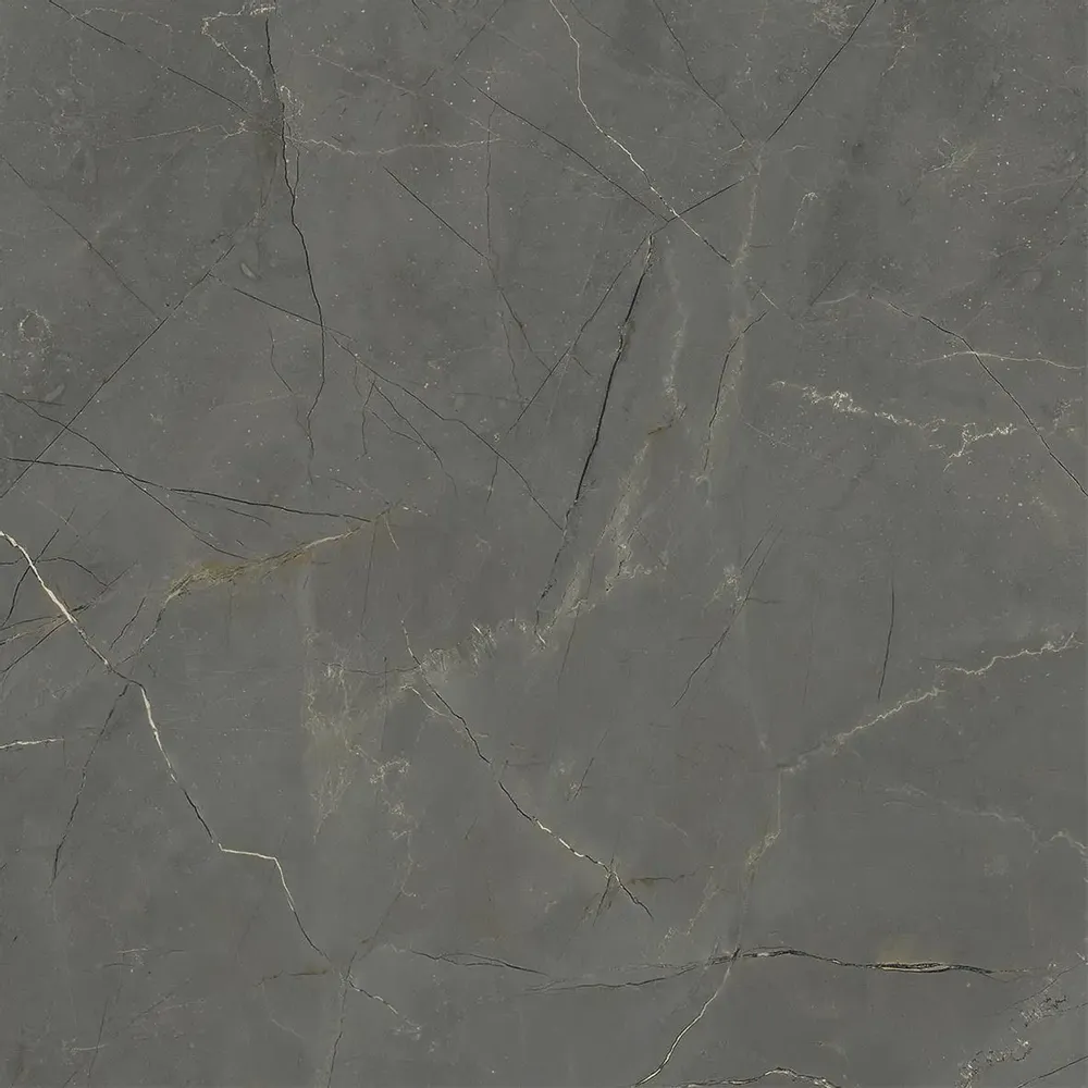 Indoor floor coverings - Glossy Black Natural Marble Effect Porcelain Stoneware 60x60 - EACL1534 (Ceramishop.fr) - CERAMISHOP