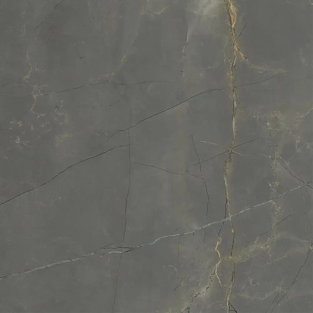 Indoor floor coverings - Glossy Black Natural Marble Effect Porcelain Stoneware 60x60 - EACL1534 (Ceramishop.fr) - CERAMISHOP