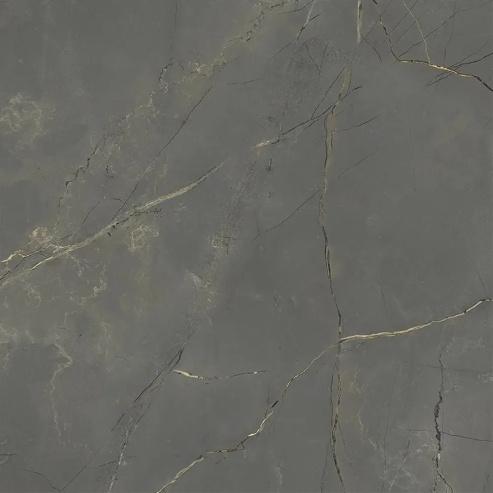 Indoor floor coverings - Glossy Black Natural Marble Effect Porcelain Stoneware 60x60 - EACL1534 (Ceramishop.fr) - CERAMISHOP