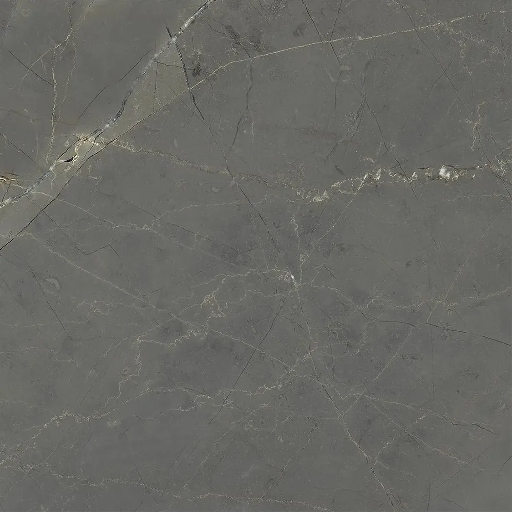 Indoor floor coverings - Glossy Black Natural Marble Effect Porcelain Stoneware 60x60 - EACL1534 (Ceramishop.fr) - CERAMISHOP