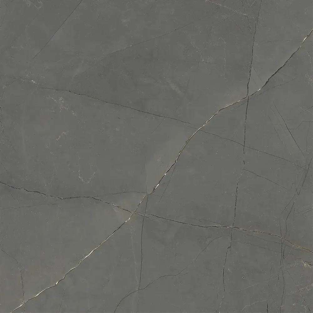 Indoor floor coverings - Glossy Black Natural Marble Effect Porcelain Stoneware 60x60 - EACL1534 (Ceramishop.fr) - CERAMISHOP