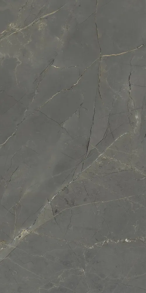 Revêtements sols intérieurs - Grès Cérame Effet Marbre Naturel Noir Brillant 60X120 - EACL1533 (Ceramishop.fr) - CERAMISHOP