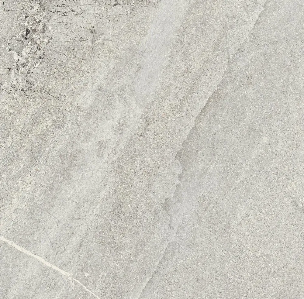 Indoor floor coverings - Matte Grey Jerusalem Stone Effect Porcelain Stoneware 60x60 - EAGY967 (Ceramishop.fr) - CERAMISHOP