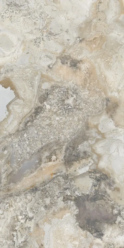 Indoor floor coverings - Glossy Cloudy Marble Effect Porcelain Stoneware 60X120 - EAMC201 (Ceramishop.fr) - CERAMISHOP