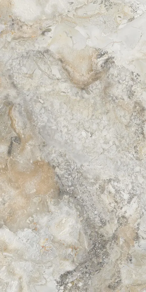 Indoor floor coverings - Glossy Cloudy Marble Effect Porcelain Stoneware 60X120 - EAMC201 (Ceramishop.fr) - CERAMISHOP