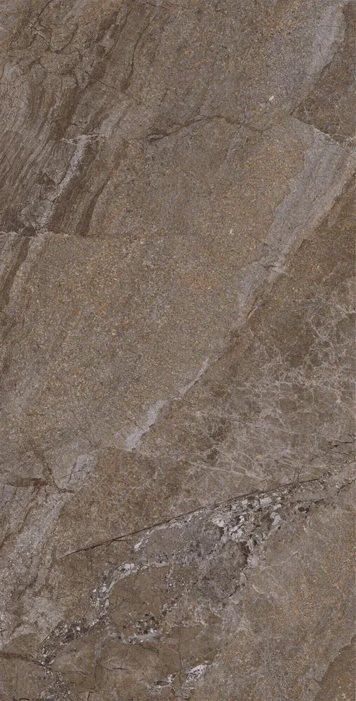 Indoor floor coverings - Porcelain Stoneware with Jerusalem Stone Effect, Matte Brown, 60x120 - EAMR213 (Ceramishop.fr) - CERAMISHOP