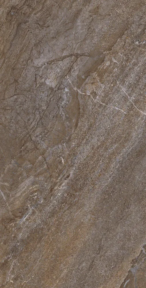 Indoor floor coverings - Porcelain Stoneware with Jerusalem Stone Effect, Matte Brown, 60x120 - EAMR213 (Ceramishop.fr) - CERAMISHOP