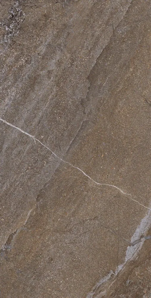 Indoor floor coverings - Porcelain Stoneware with Jerusalem Stone Effect, Matte Brown, 60x120 - EAMR213 (Ceramishop.fr) - CERAMISHOP