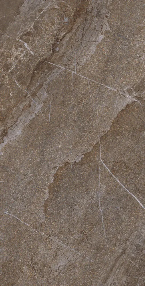 Indoor floor coverings - Porcelain Stoneware with Jerusalem Stone Effect, Matte Brown, 60x120 - EAMR213 (Ceramishop.fr) - CERAMISHOP